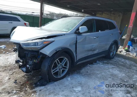 2017 Hyundai Santa Fe Limited Ultimate из США, поврежденный, VIN KM8SRDHF9HU254434